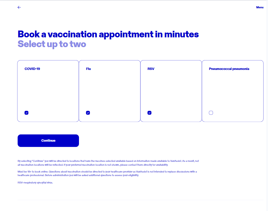 VaxAssist Admin Preview