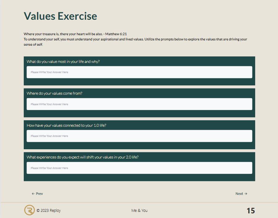 ME & YOU Reflection Preview